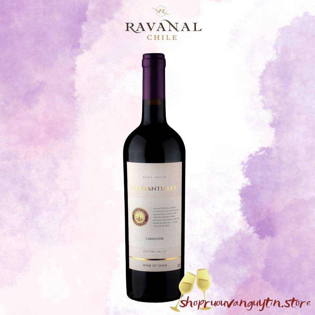 Rượu Vang Chile Manatiales Carmenere