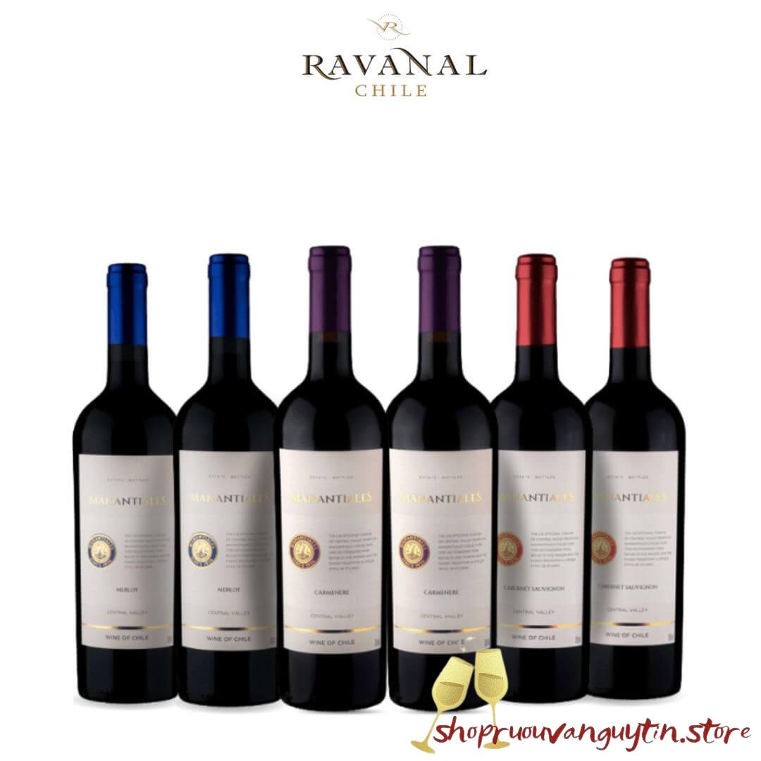 Rượu Vang Chile Manatiales Carmenere - Hình ảnh 3