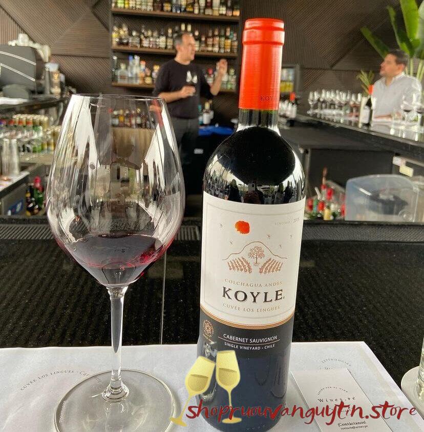 Rượu Vang Chile Koyle Cuvee Los Lingues Cabernet Sauvignon - Hình ảnh 3