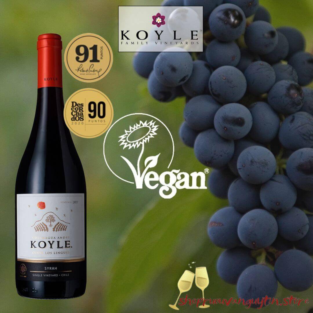 Rượu Vang Chile Koyle Cuvee Los Lingues Syrah