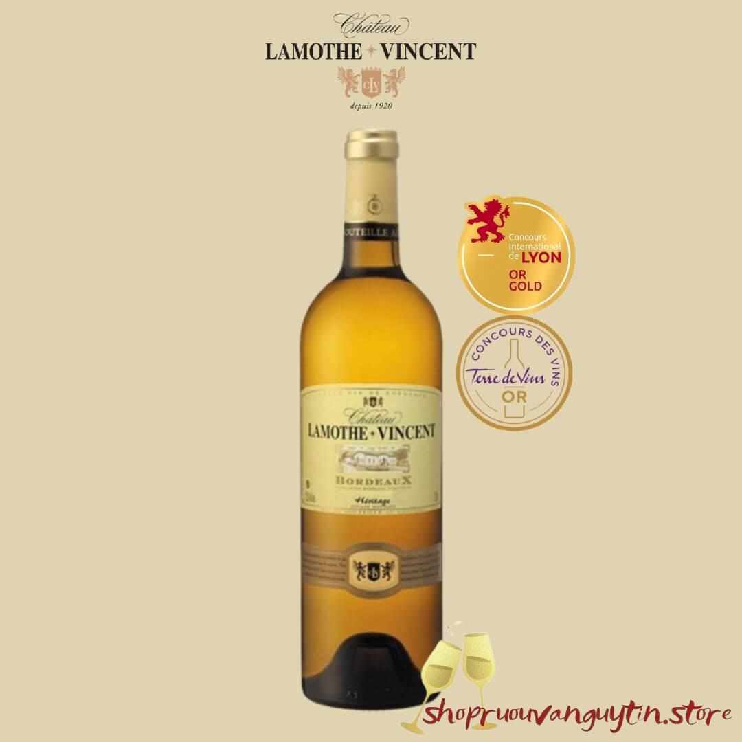 Rượu Vang Pháp Château Lamothe Vincent Héritage Blanc 2023