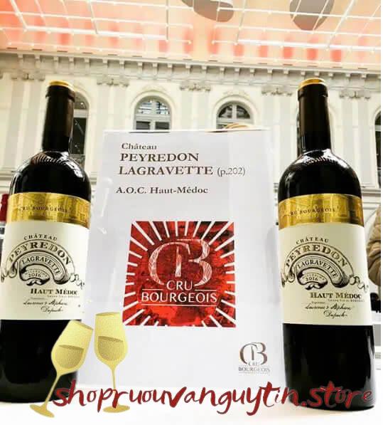 Rượu Vang Pháp Château Peyredon Lagravette Cru Bourgeois 2020 - Hình ảnh 5