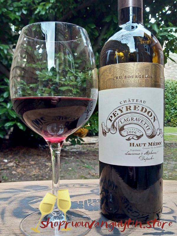 Rượu Vang Pháp Château Peyredon Lagravette Cru Bourgeois 2020 - Hình ảnh 4