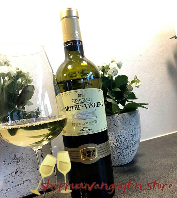 Rượu Vang Pháp Château Lamothe Vincent Héritage Blanc 2023 - Hình ảnh 2