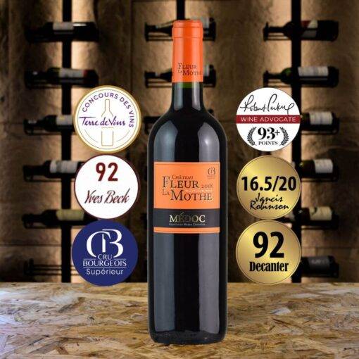 rượu vang Pháp Château Fleur la Mothe Cru Bourgeois Supérieur