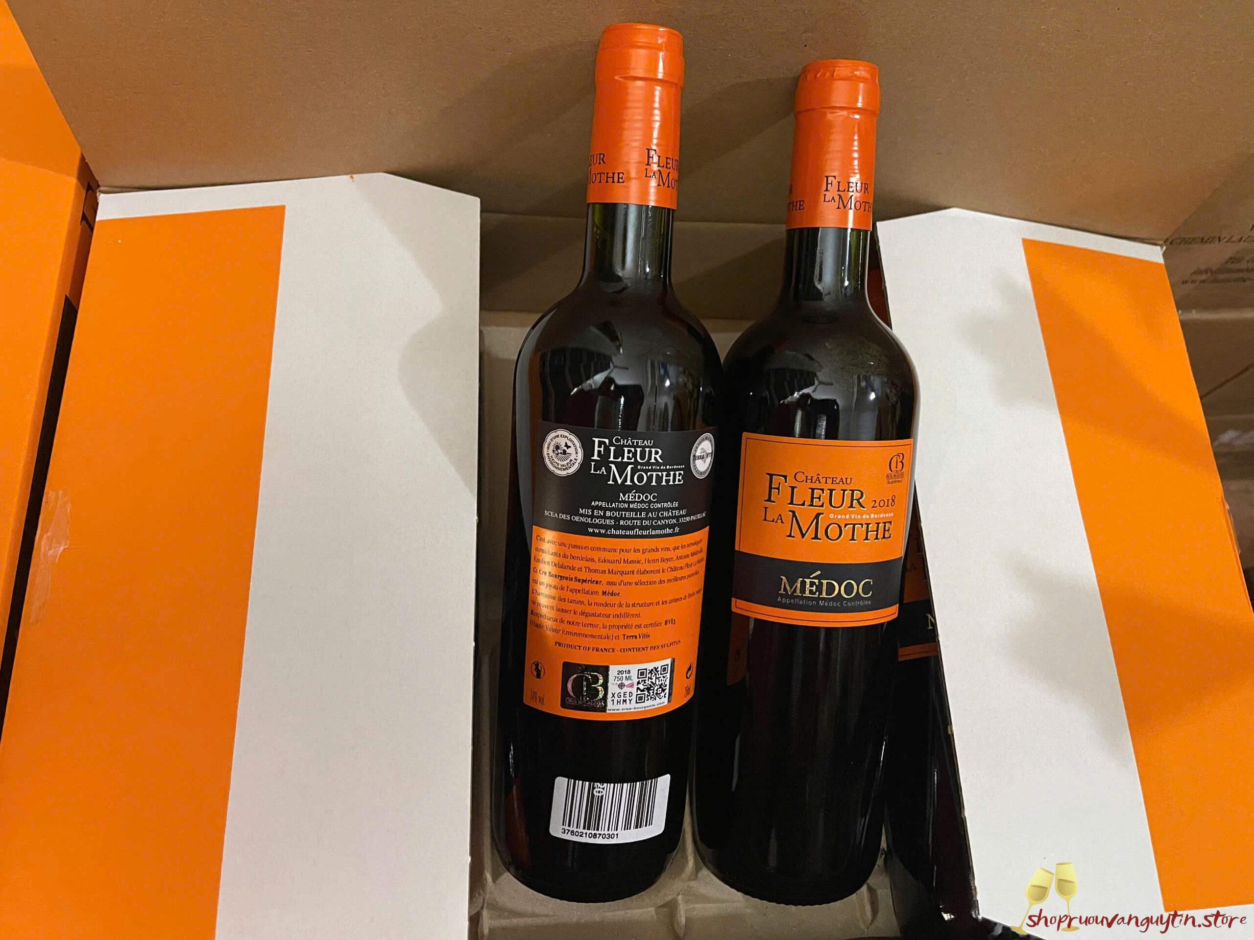 rượu vang Pháp Château Fleur la Mothe Cru Bourgeois Supérieur