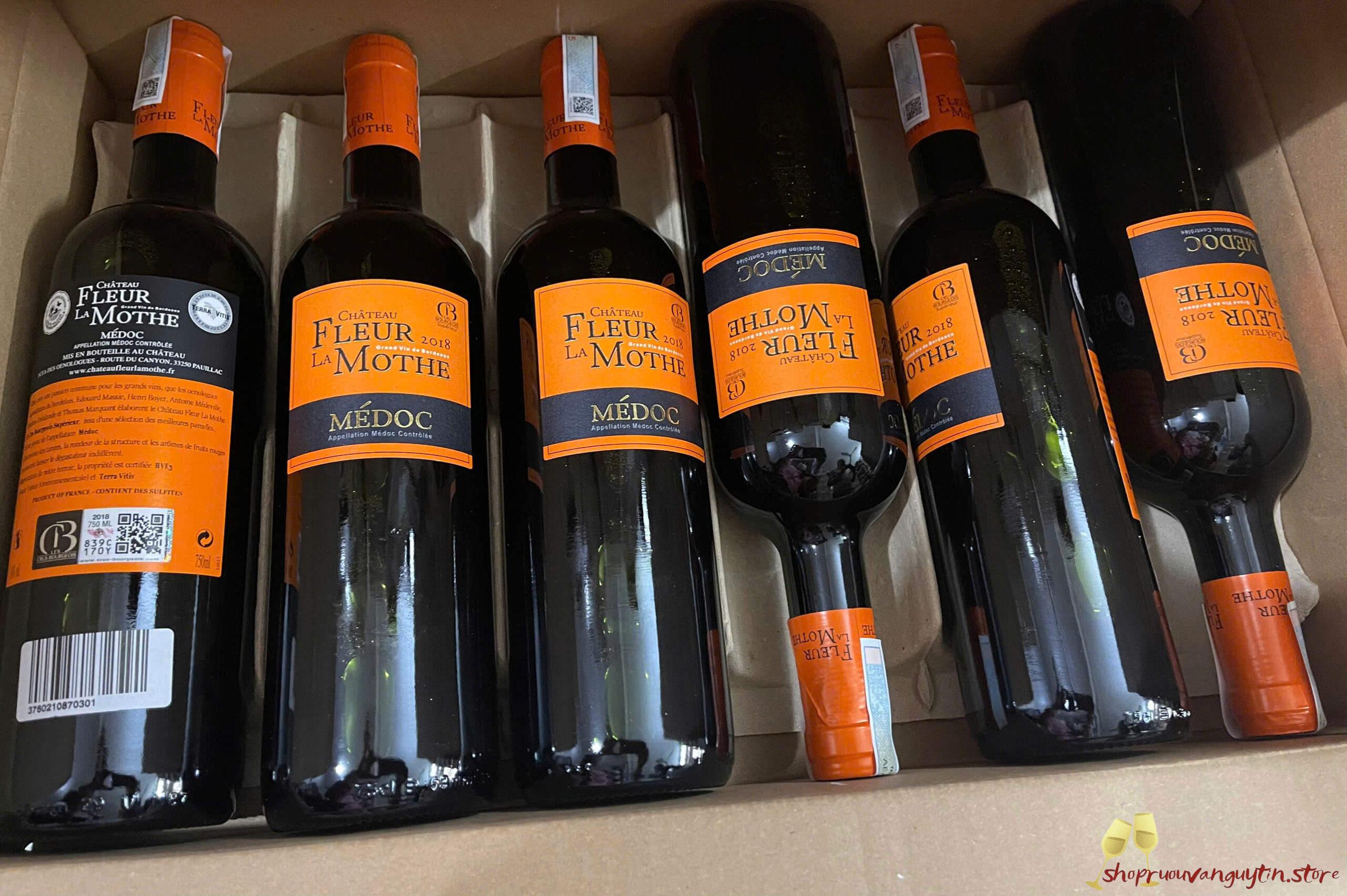 rượu vang Pháp Château Fleur la Mothe Cru Bourgeois Supérieur