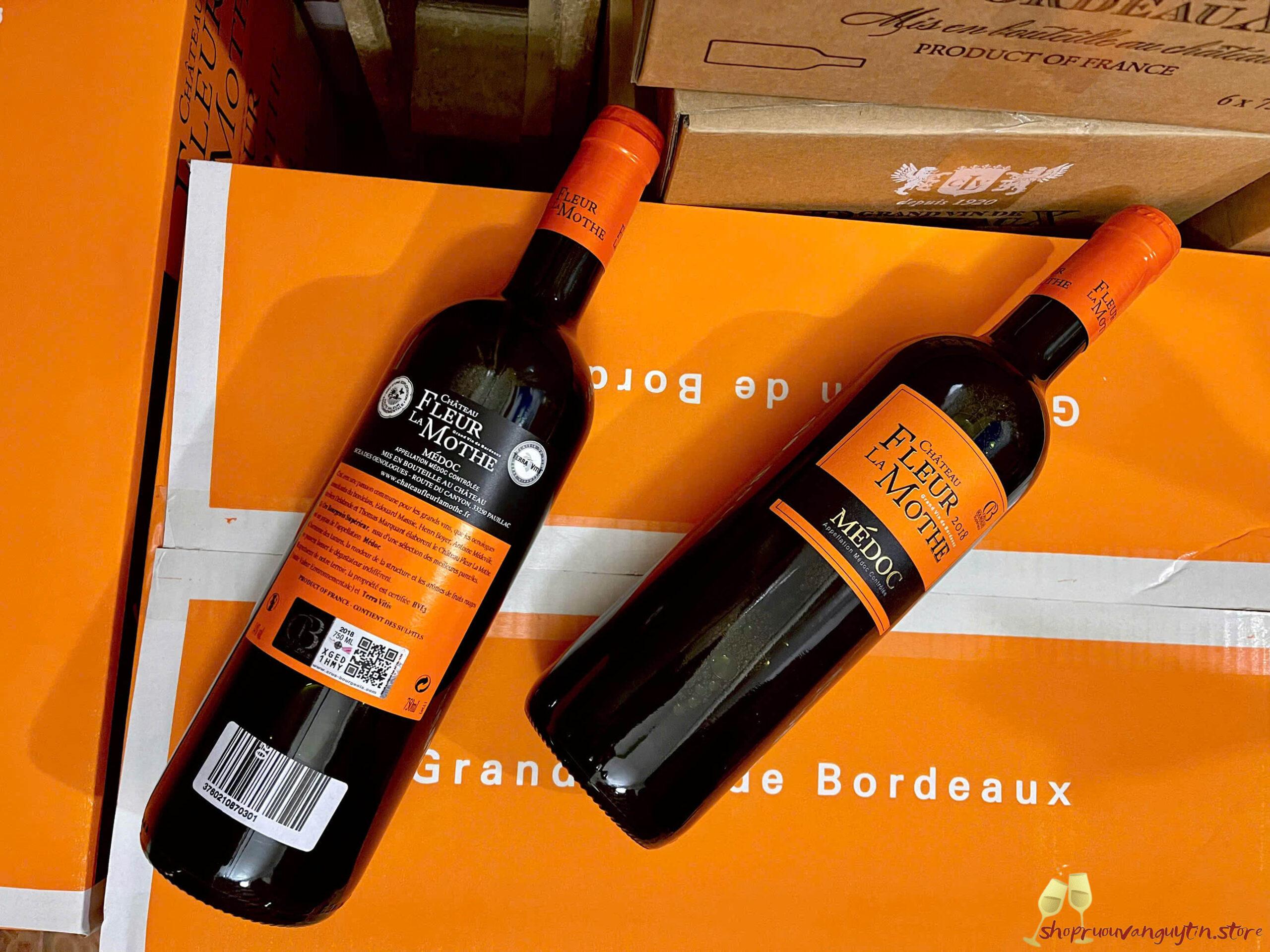 rượu vang Pháp Château Fleur la Mothe Cru Bourgeois Supérieur