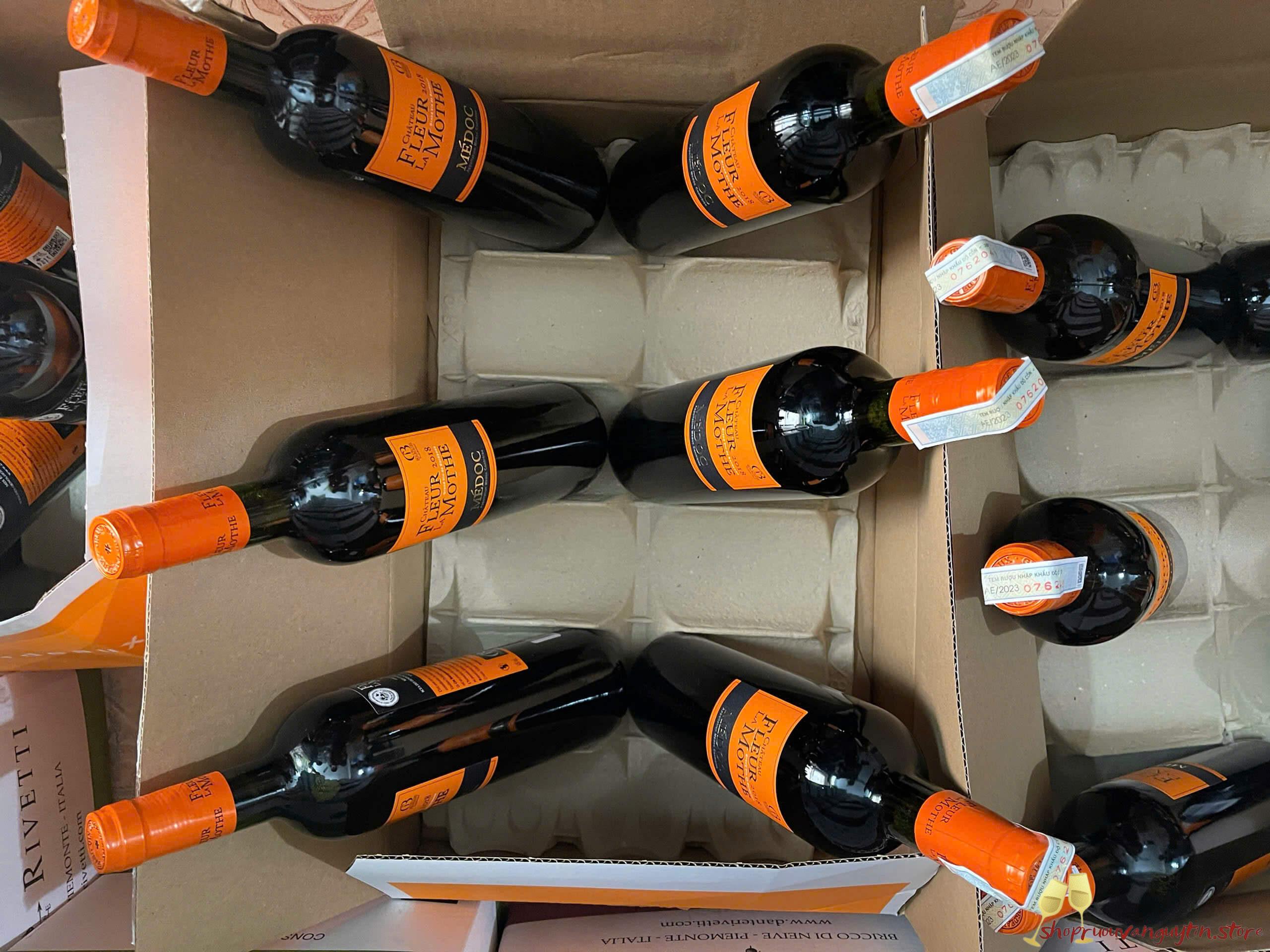 rượu vang Pháp Château Fleur la Mothe Cru Bourgeois Supérieur