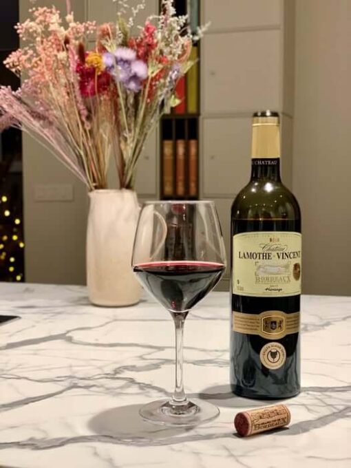 Rượu Vang Pháp Château Lamothe Vincent Héritage Rouge 2022 - Hình ảnh 3