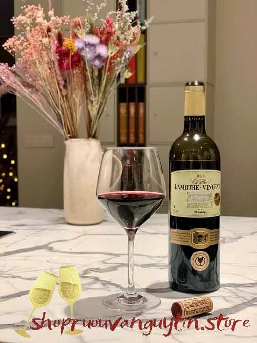 Rượu Vang Pháp Château Lamothe Vincent Héritage Rouge 2022 - Hình ảnh 3