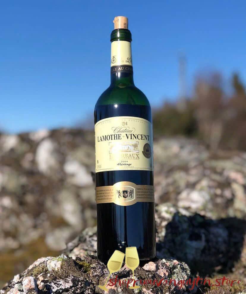 Rượu Vang Pháp Château Lamothe Vincent Héritage Rouge 2022 - Hình ảnh 2