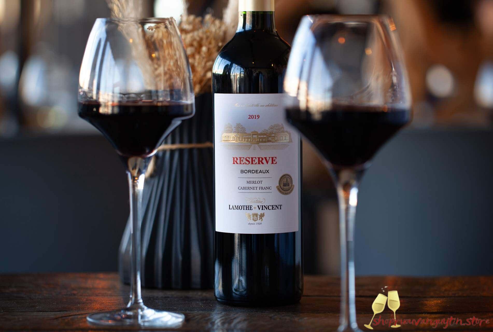 Rượu Vang Pháp Château Lamothe Vincent Réserve - Hình ảnh 5