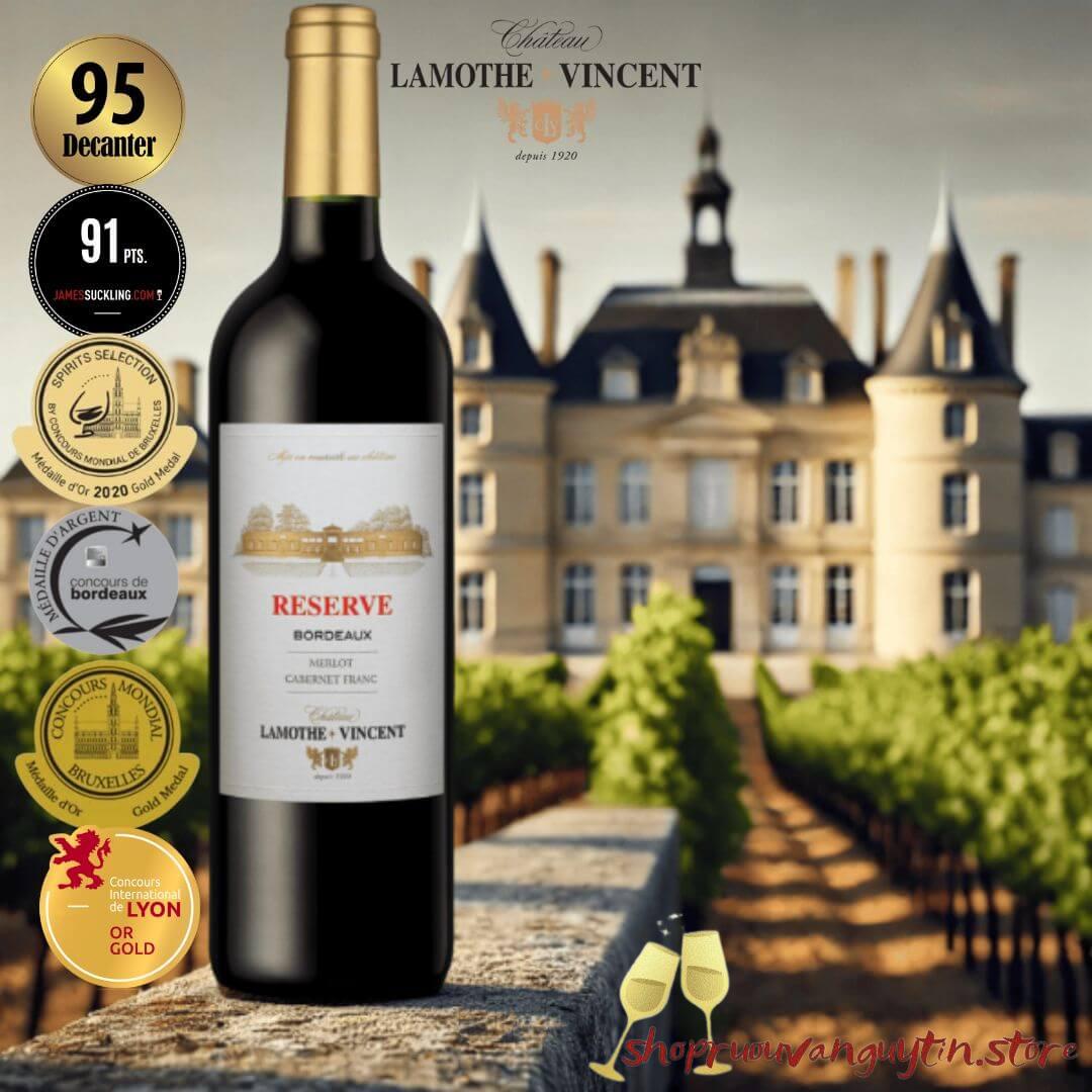 Rượu Vang Pháp Château Lamothe Vincent Réserve