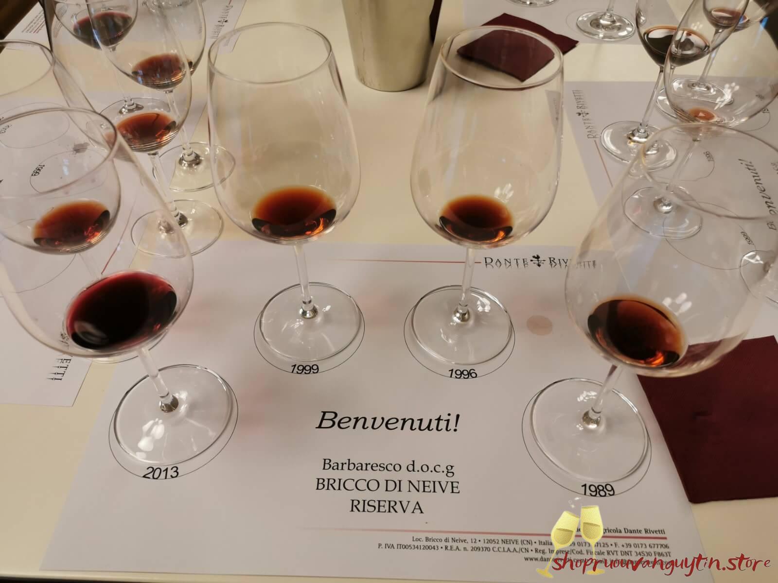 Rượu vang Ý Dante Rivetti