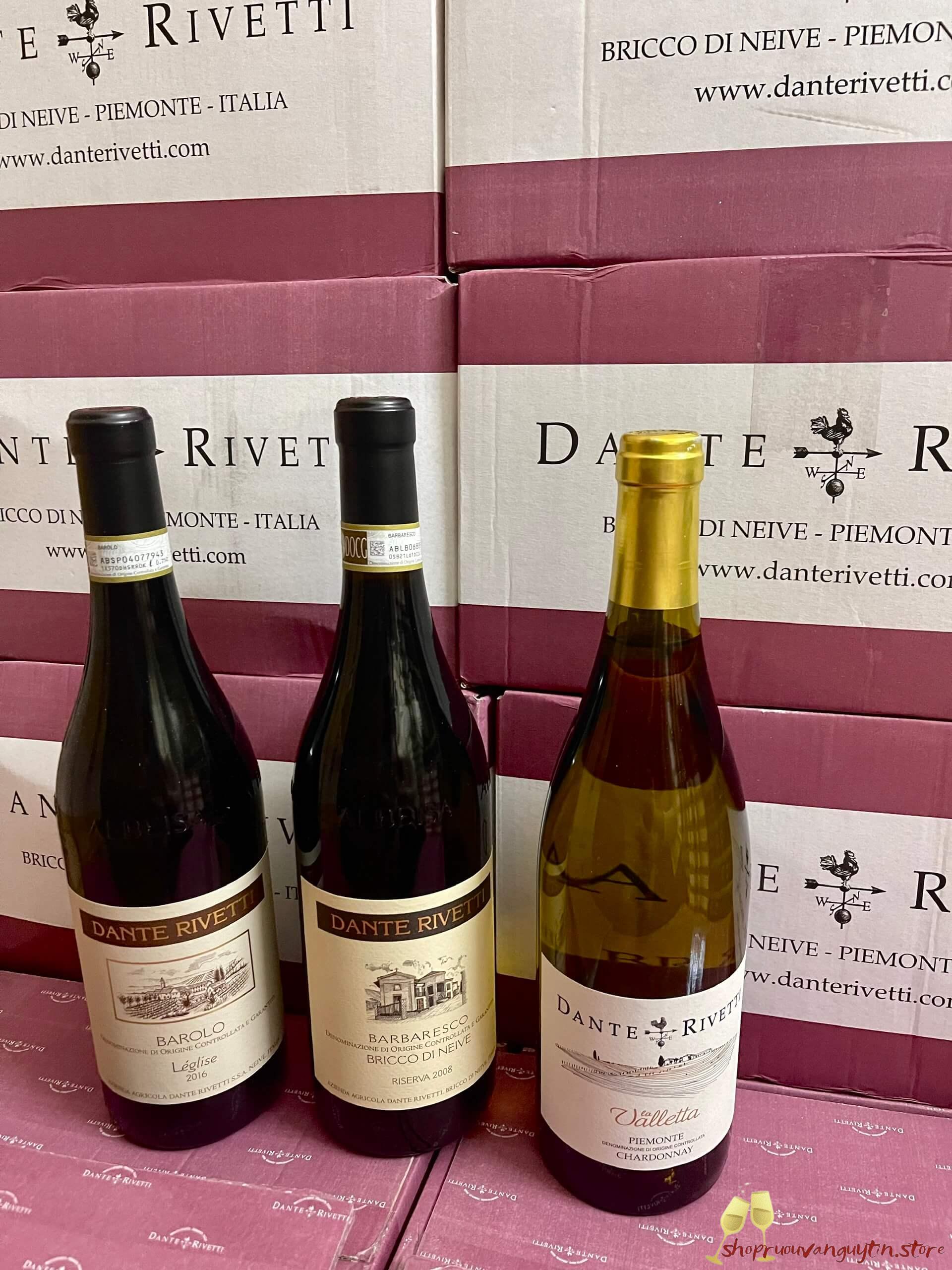 Rượu vang Ý Dante Rivetti