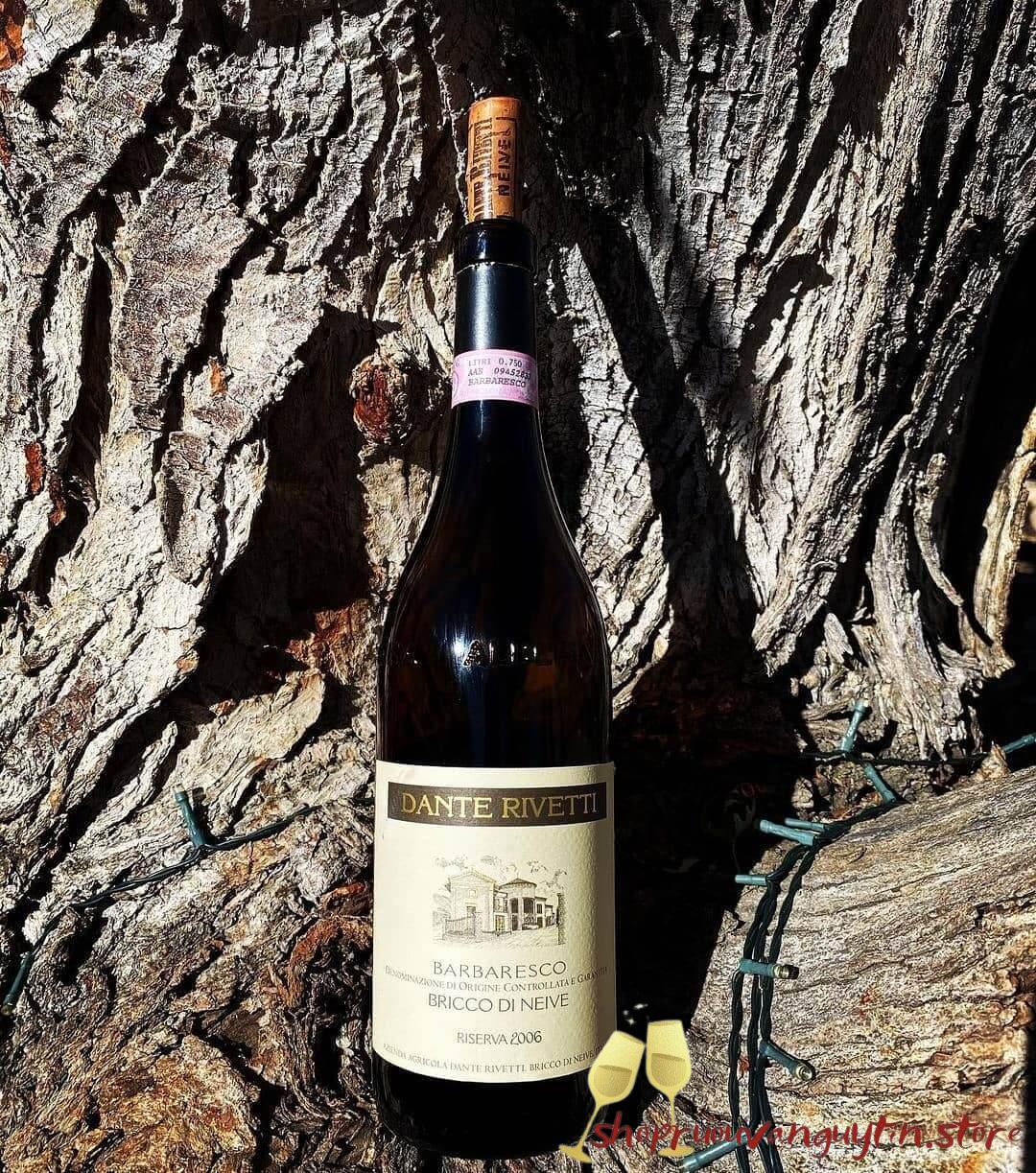 rượu vang Ý Dante Rivetti Barbaresco DOCG Riserva BRICCO DI NEIVE