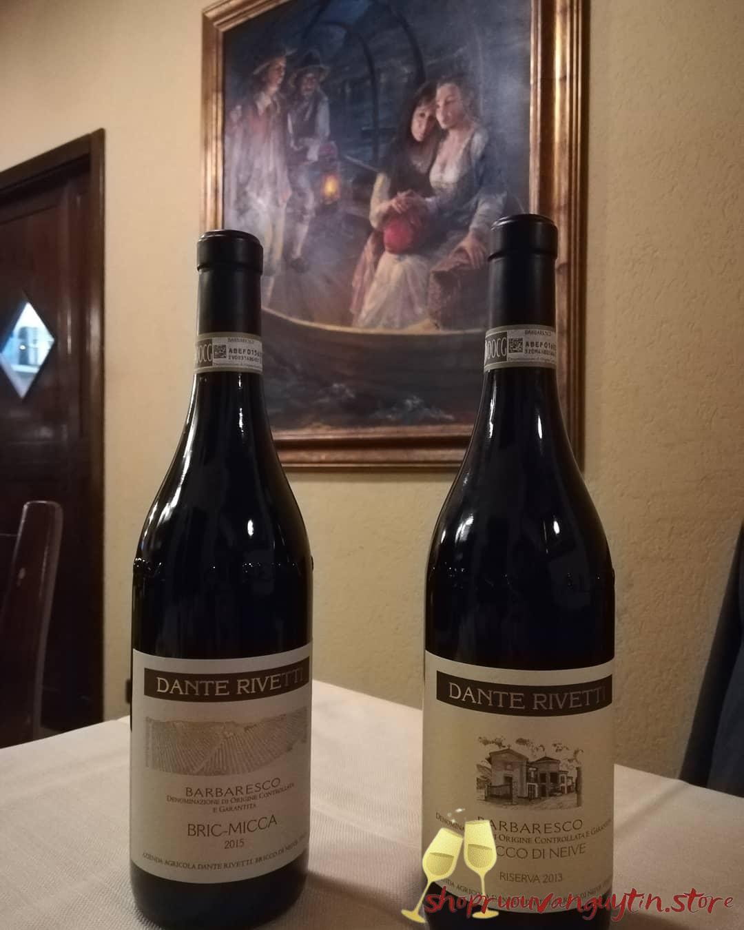 rượu vang Ý Dante Rivetti Barbaresco DOCG Riserva BRICCO DI NEIVE