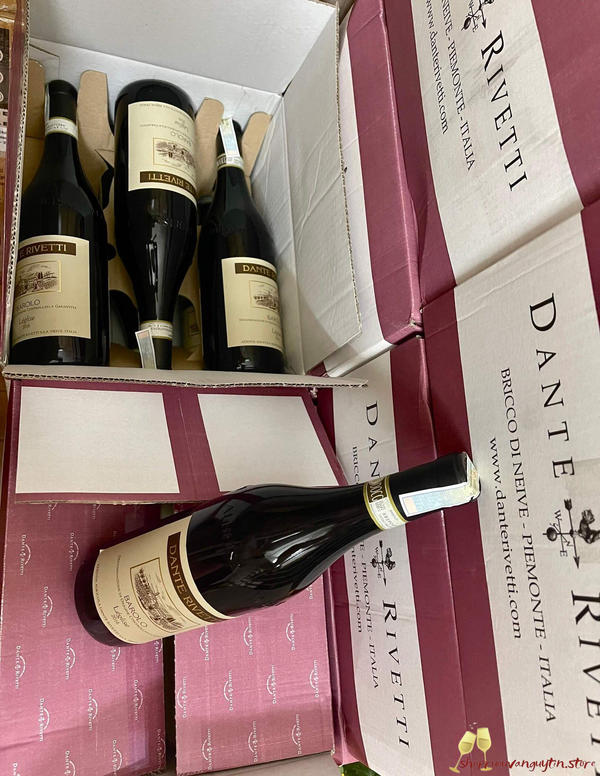 rượu vang Ý Dante Rivetti Barolo DOCG L’ÉGLISE
