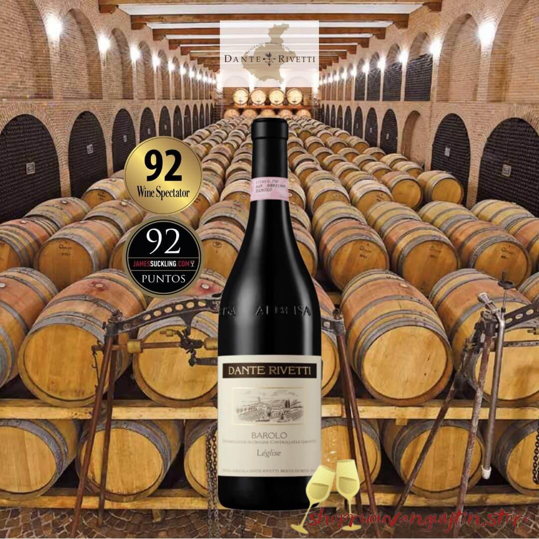 rượu vang Ý Dante Rivetti Barolo DOCG L’ÉGLISE