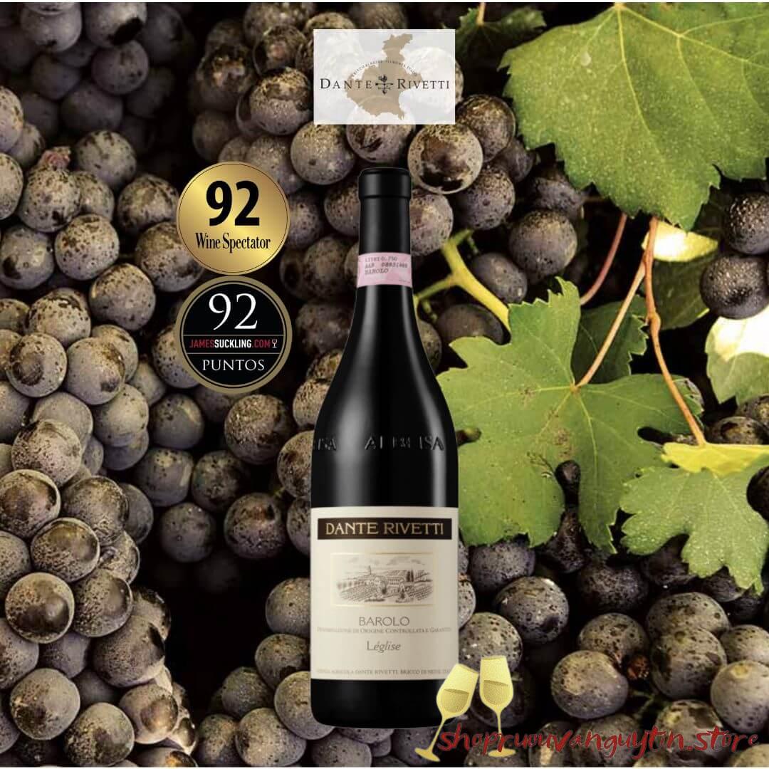 rượu vang Ý Dante Rivetti Barolo DOCG L’ÉGLISE