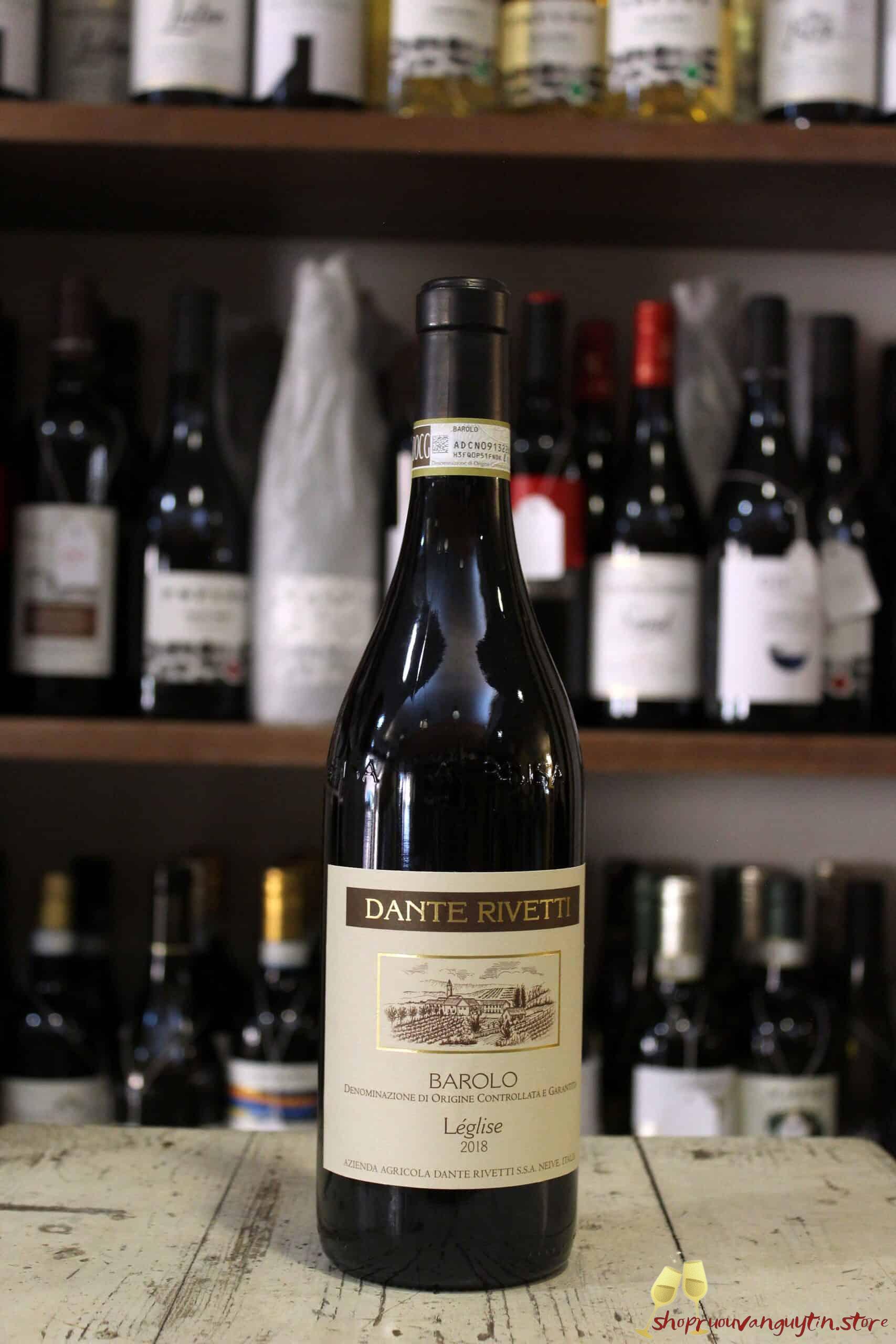 rượu vang Ý Dante Rivetti Barolo DOCG L’ÉGLISE