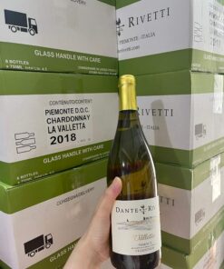 rượu vang Ý Dante Rivetti Chardonnay LA VALLETTA Piemonte DOC