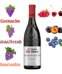 Rượu vang đỏ La Ferme du Mont Chateauneuf-du-Pape Capelan Rouge