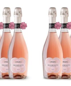 ABBAZIA MOSCATO SPUMANTE ROSÉ DOLCE (SWEET)