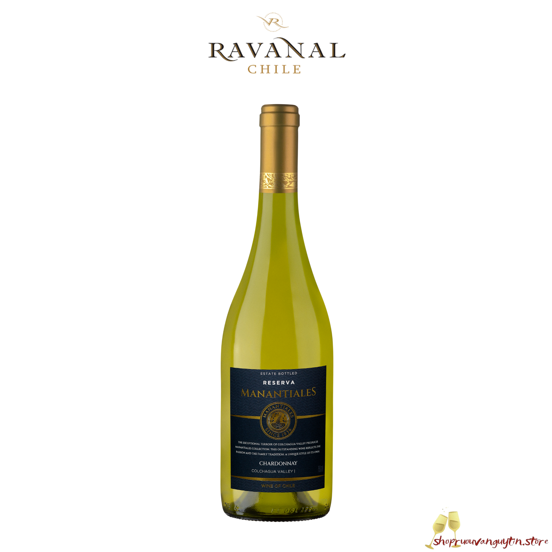 Rượu Vang Chile Manatiales Reserva Chardonnay