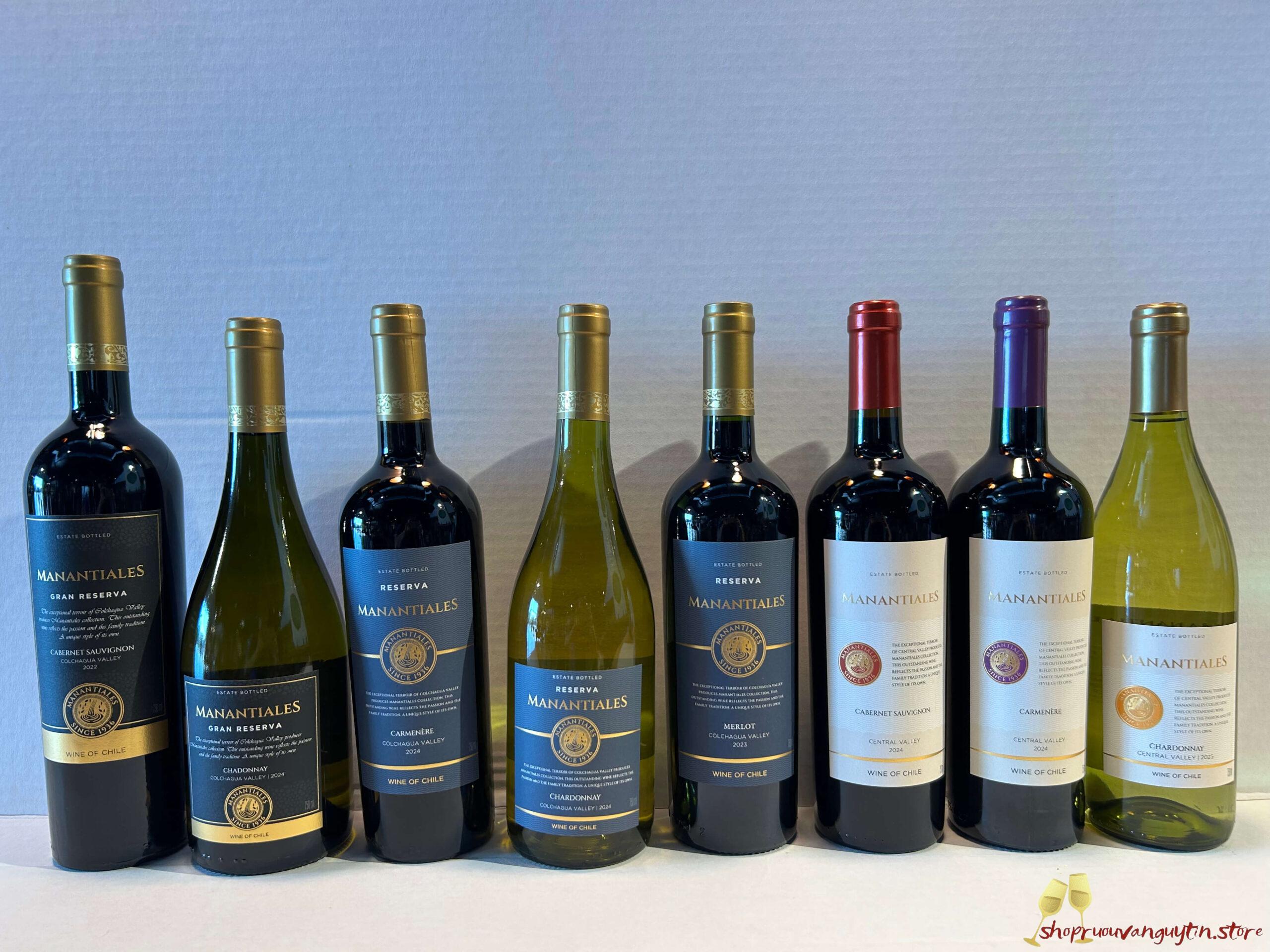 Rượu Vang Chile Manatiales Reserva Carmenere - Hình ảnh 4