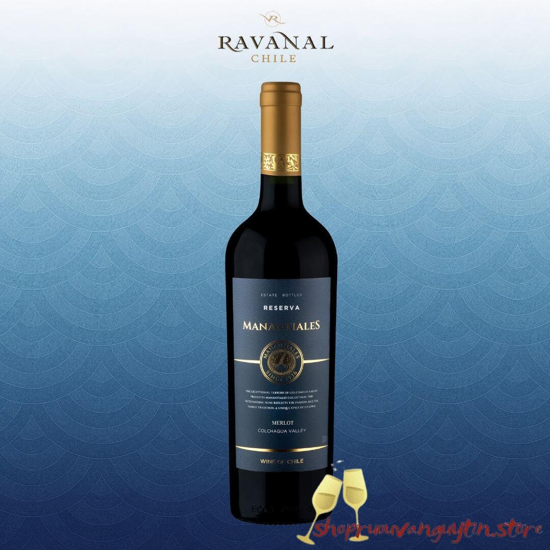 Rượu Vang Chile Manantiales Reserva Merlot