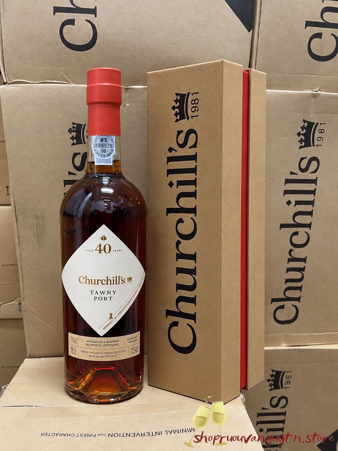 Rượu Vang Port Churchill’s 40 Year Old Tawny Port - Hình ảnh 3
