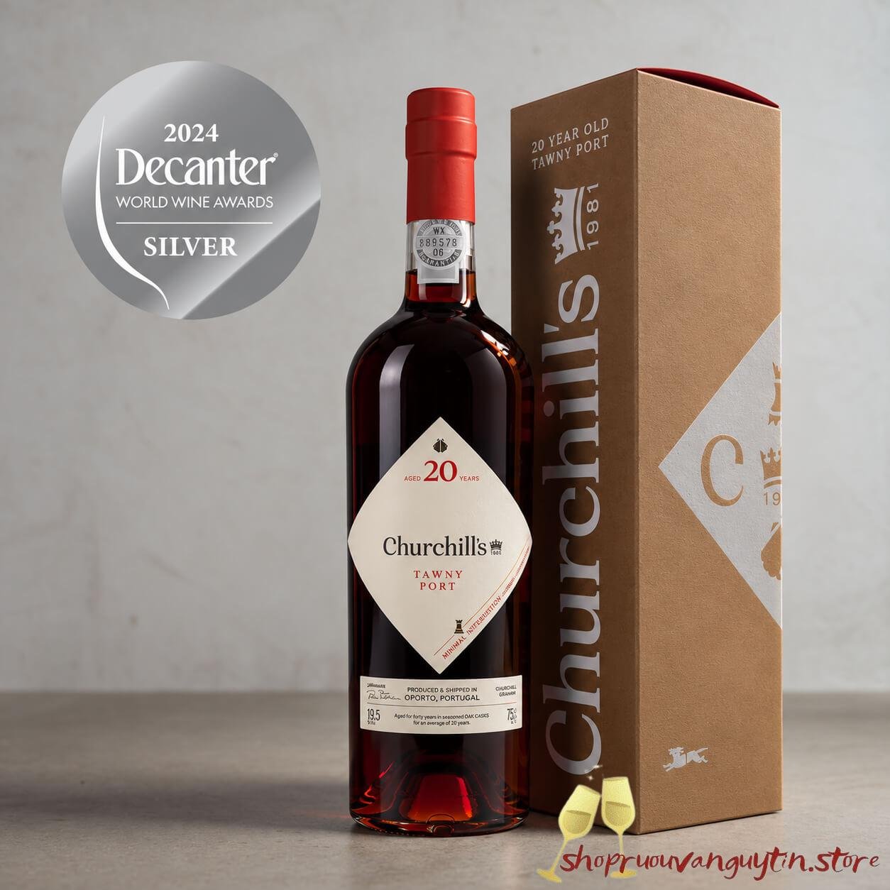 Rượu Vang Port Churchill’s 20 Year Old Tawny Port