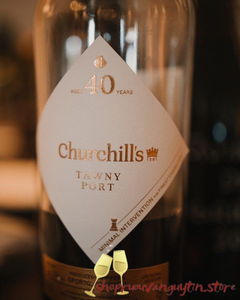 Rượu Vang Port Churchill’s 40 Year Old Tawny Port - Hình ảnh 4